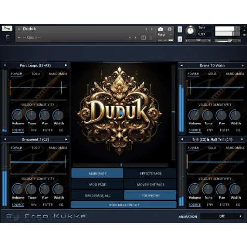 Ergo Kukke Ergo Kukke Duduk interface