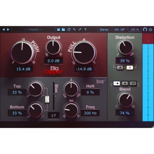 Boz Digital Labs Big Clipper interface
