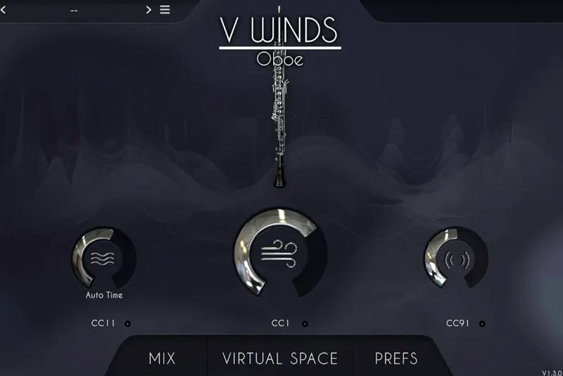 Acousticsamples VWinds Oboe interface