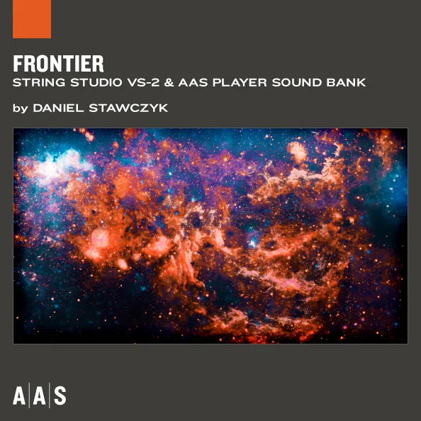 AAS Frontier Sound Bank for String Studio interface
