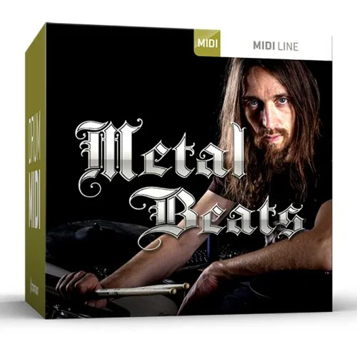 Toontrack Drum MIDI Metal Beats interface