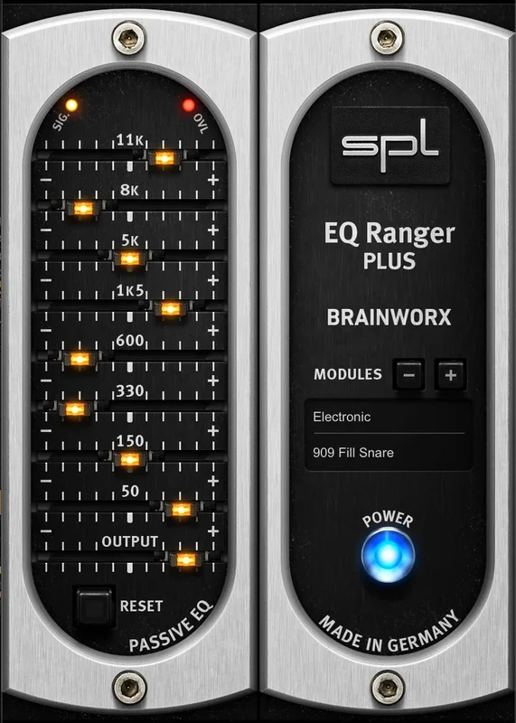 SPL EQ Ranger Plus interface