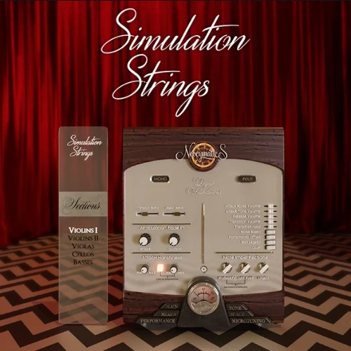 Neocymatics Simulation Strings interface