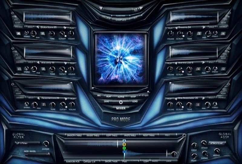 Keepforest AizerX - Hybrid Cyberpunk Toolkit interface