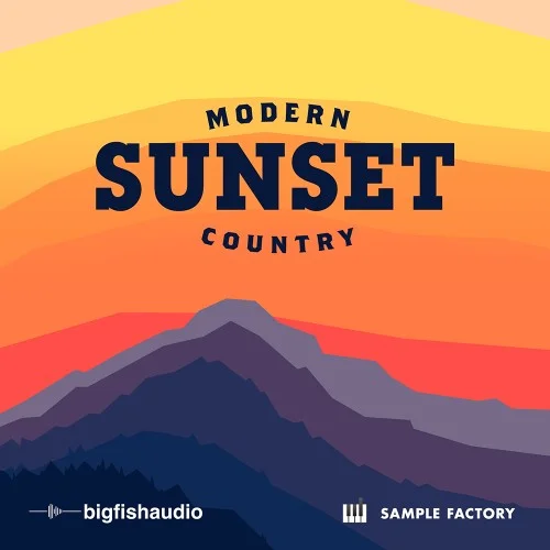 Big Fish Audio Sunset: Modern Country interface