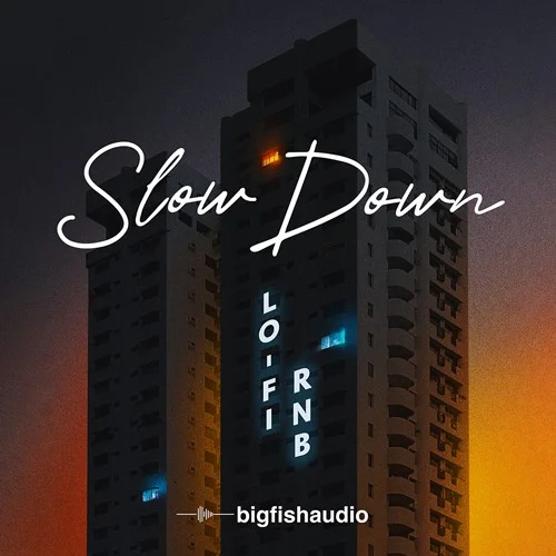 Big Fish Audio Slow Down: Lo-Fi RnB interface