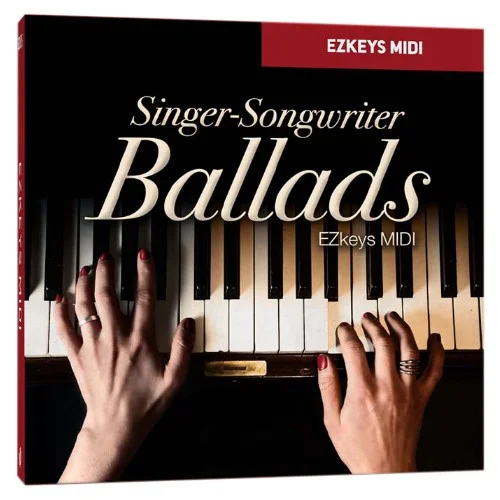 Toontrack EZkeys MIDI Singer-Songwriter Ballads interface