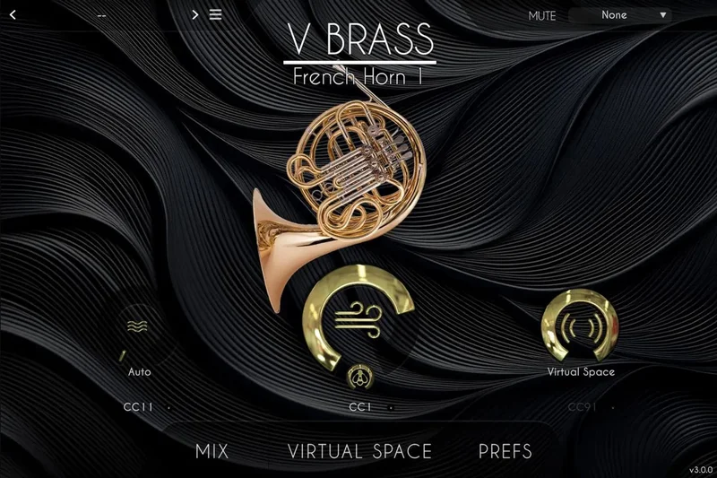 Acousticsamples VBrass: French Horns interface