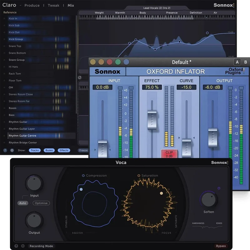 Sonnox Vocal Production Bundle interface