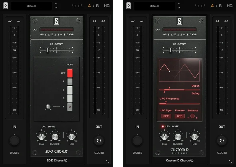 Slate Digital SD-D Chorus & Custom D Chorus interface