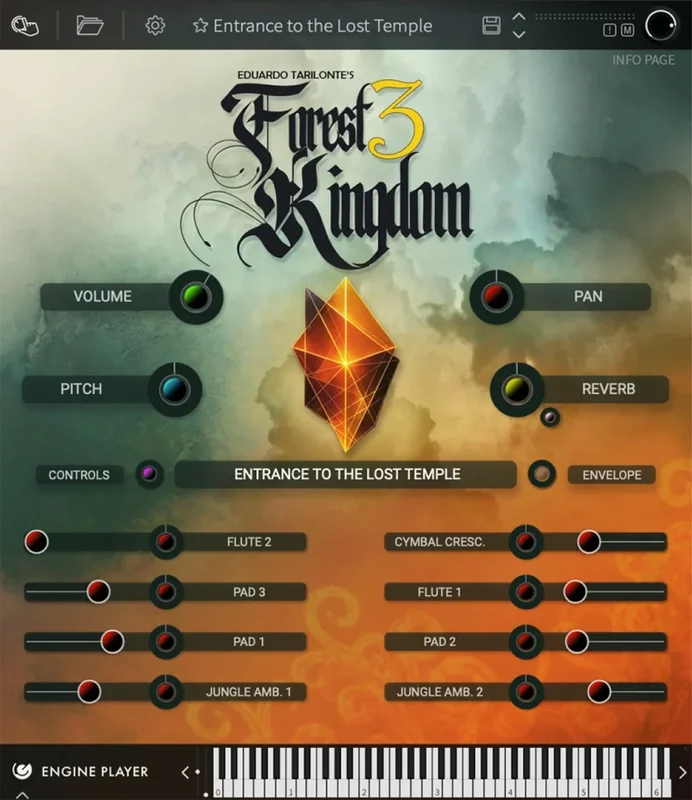 Engine Audio Forest Kingdom 3 - Soundscapes interface