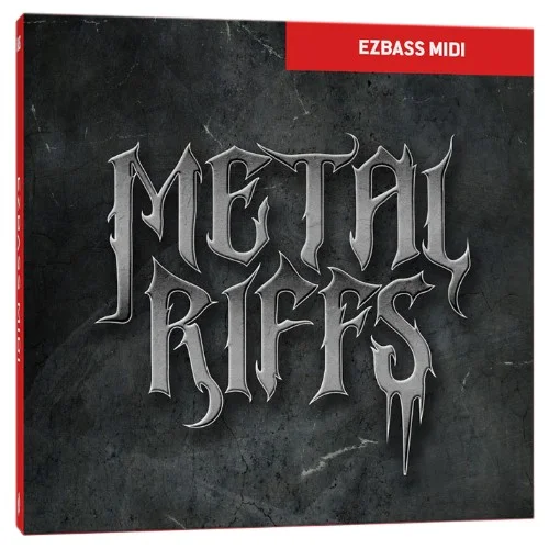 Toontrack EZbass MIDI Metal Riffs interface