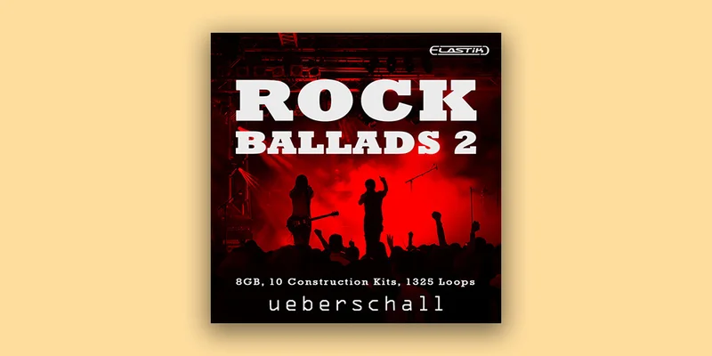 Ueberschall Rock Ballads 2 interface