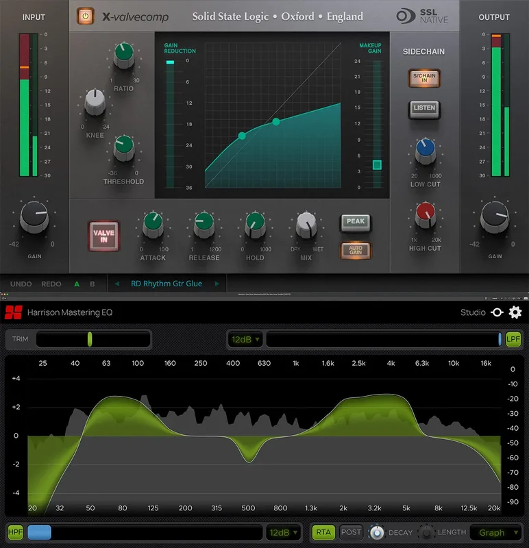 Solid State Logic SSL Mastering Bundle interface