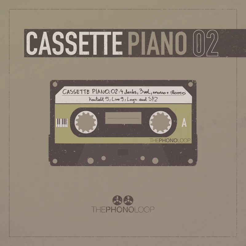 THEPHONOLOOP Cassette Piano.02 Multi Format Bundle interface