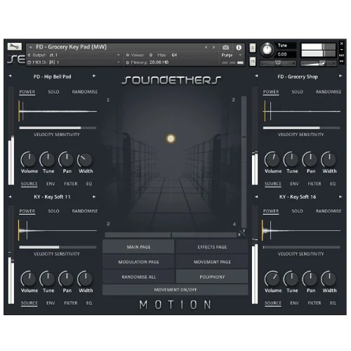 Soundethers Soundethers Motion interface