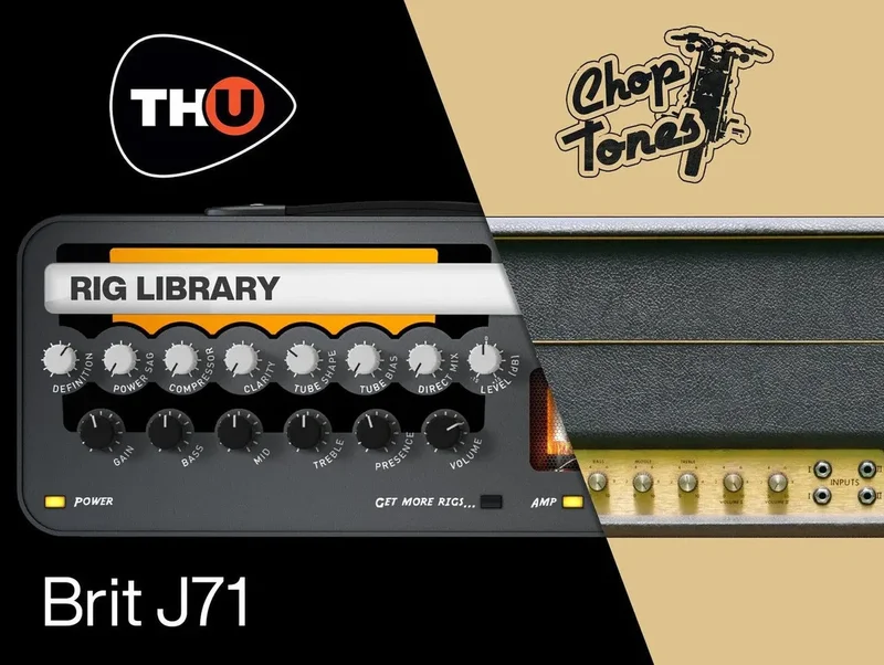 Overloud TH-U Choptones Brit J71 interface