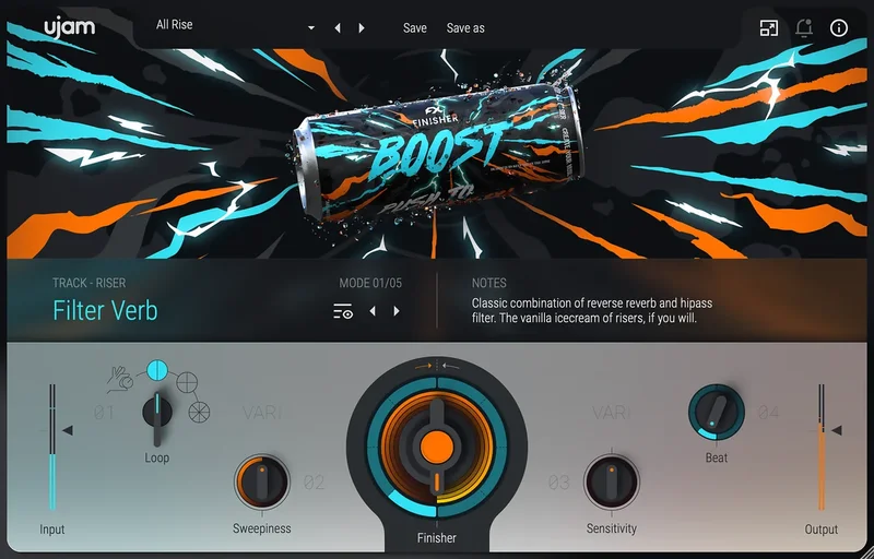 UJAM Crossgrade to BOOST interface