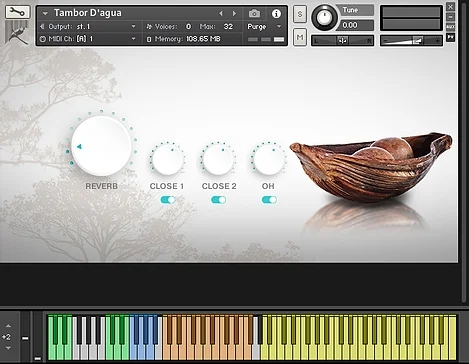 The Amazonic AMA I Composer Edition interface