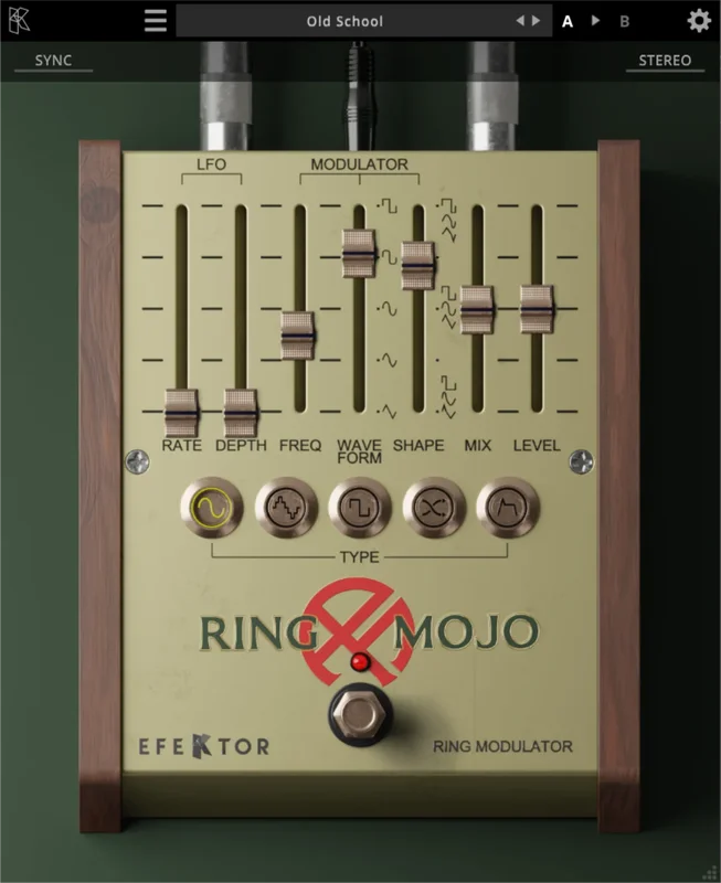 Kuassa Efektor Ringmojo Ring Modulator interface