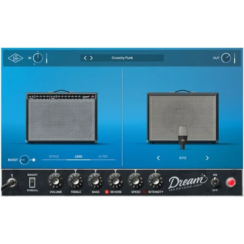 Universal Audio Dream '65 Reverb Amp interface