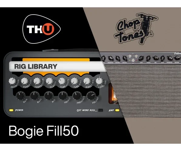 Overloud Choptones Bogie Fill50 - TH-U Rig Library interface