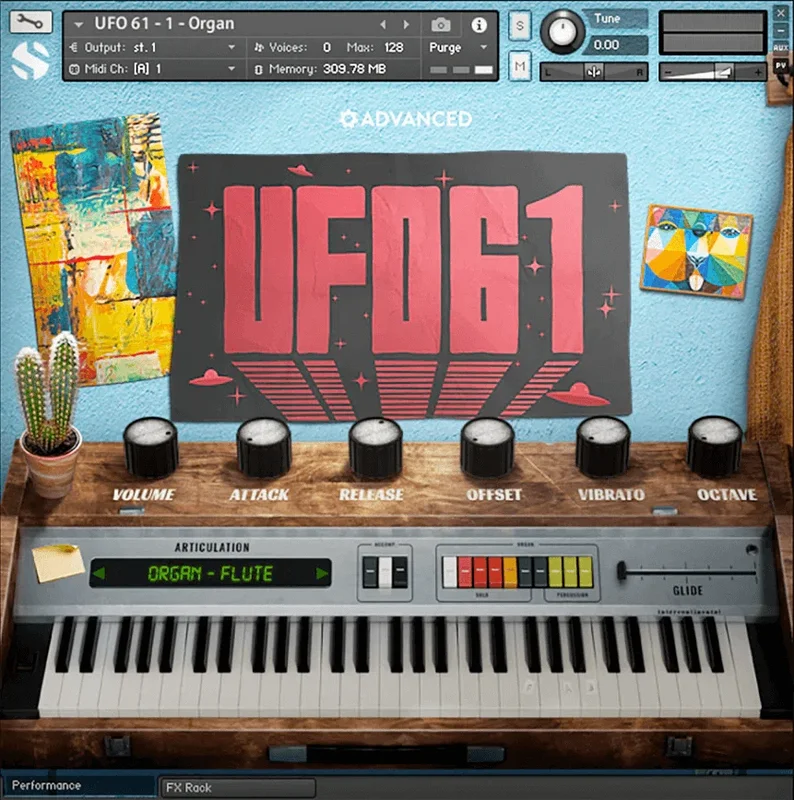 Soundiron UFO 61 interface