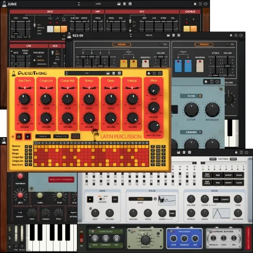 AudioThing Instrument Bundle interface