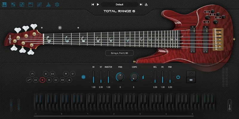 Ample Sound Ample Bass TR6 interface