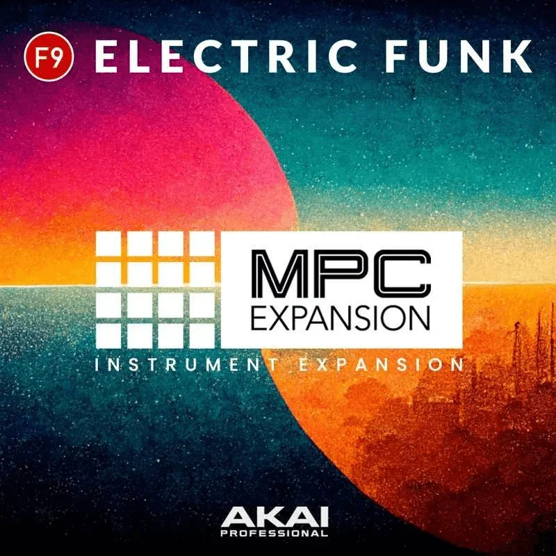 AKAI MPC Expansion: F9 Electric Funk interface