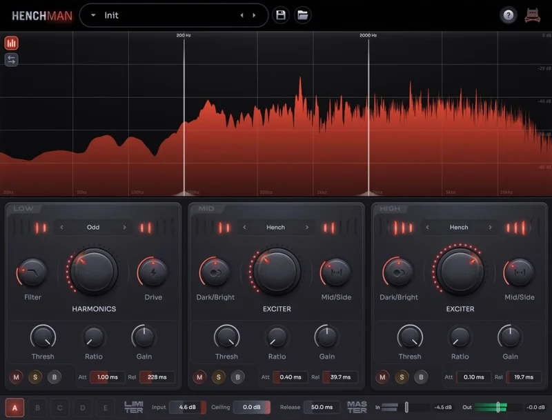 Rankin Audio Henchman interface