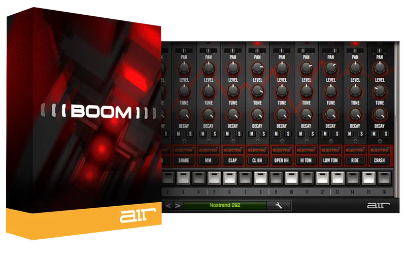 AIR Music Technology Boom Crossgrade interface