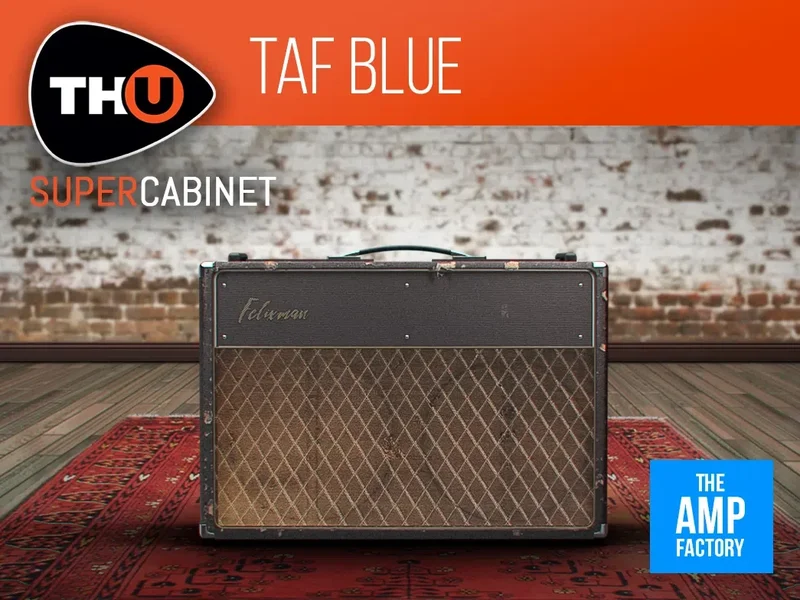 Overloud TAF Blue - SuperCabinet IR Library interface