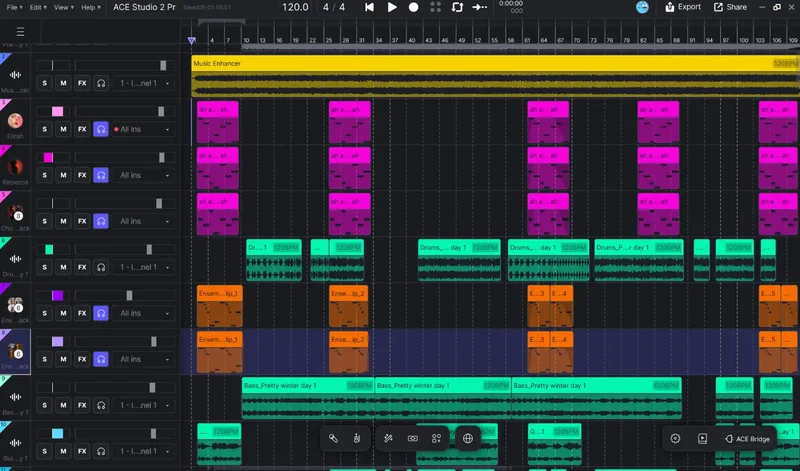 ACE Studio ACE Studio 2.0 Artist Lifetime License interface