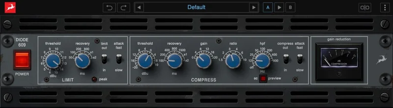 Antelope Audio Diode 609 interface