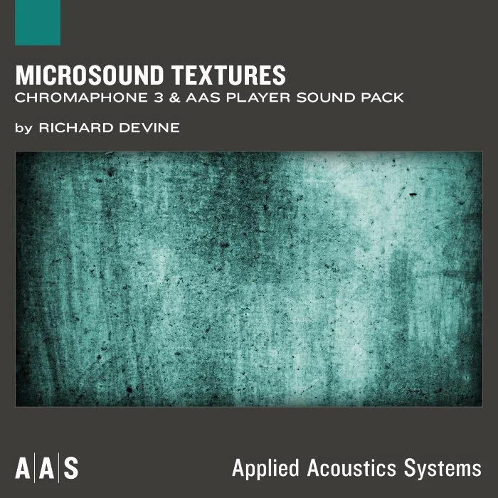 AAS Microsound Textures Chromaphone 3 Sound Bank interface