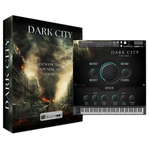 Hollywood Audio Design Dark City 1 interface