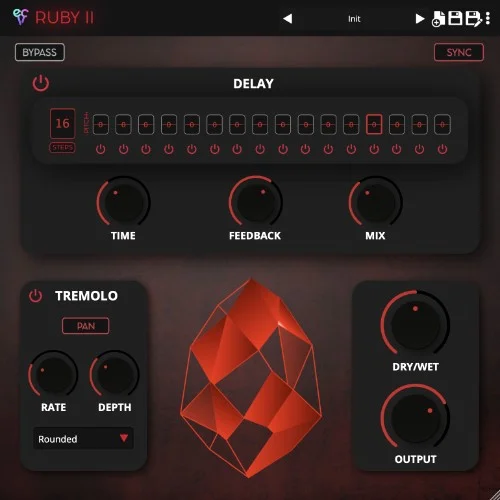 Ear Candy Ruby 2 interface