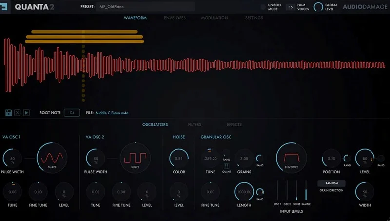 Audio Damage Quanta 2 Upgrade from Quanta interface