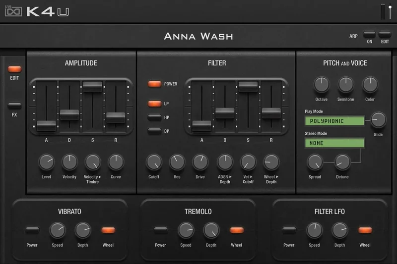 UVI KAWAI Vintage Legacy interface