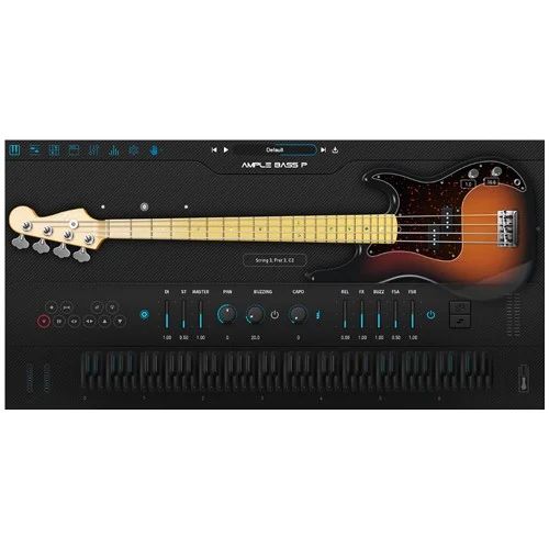 Ample Sound Ample Bass P III interface