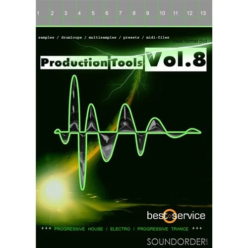 Best Service Production Tools Vol. 8 interface