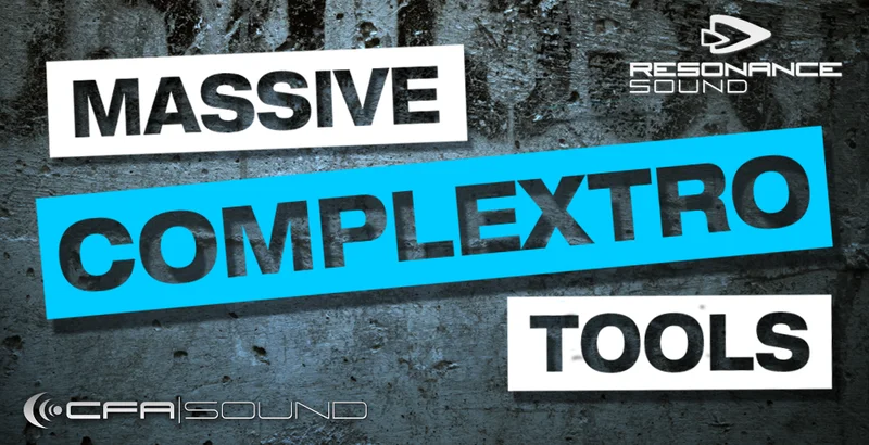 Resonance Sound CFA Massive Complextro Tools interface