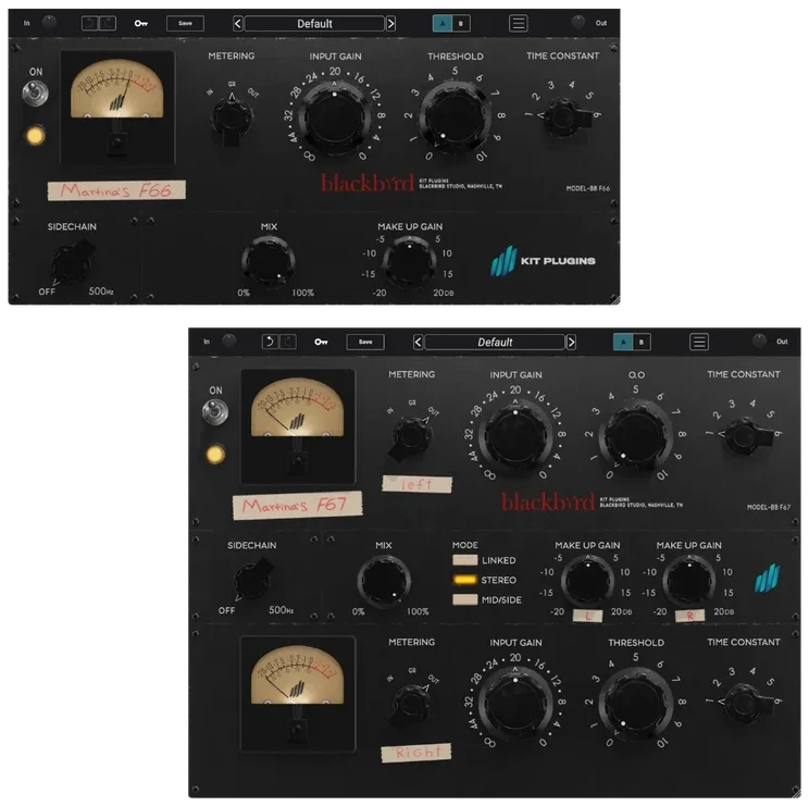 Kit Plugins BB F66/ F67 Compressors interface