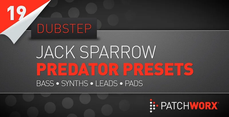 Loopmasters Jack Sparrow Dubstep Predator Presets interface