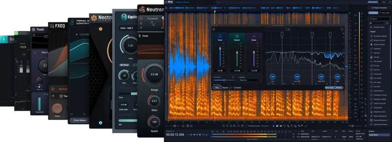 iZotope RX Post Production Suite 9 Crossgrade from RX 12 Advanced interface