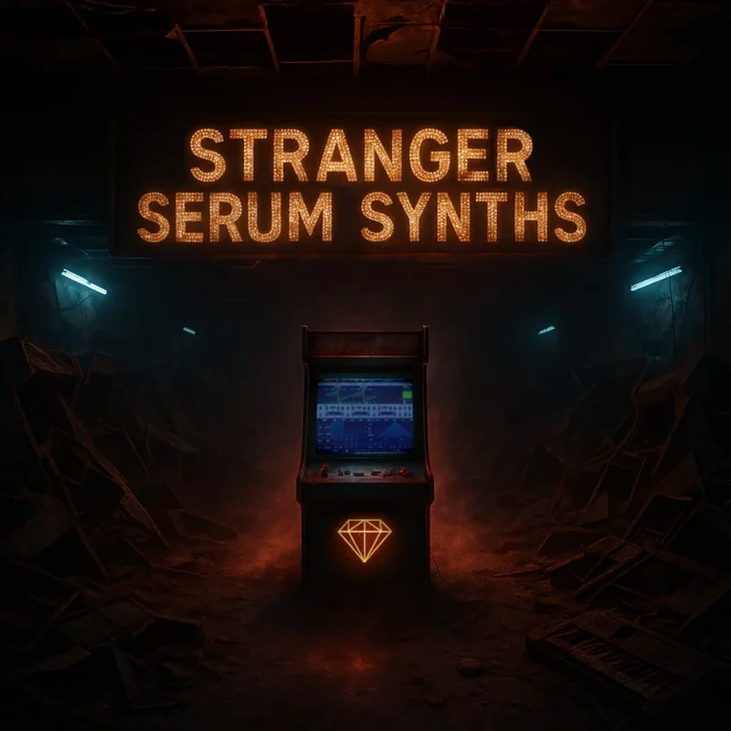 Resonance Sound Stranger Serum Synths Vol. 1 for Serum 2 interface