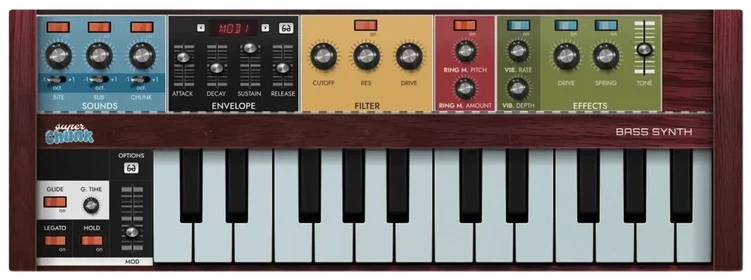 Safari Audio Super Chunk interface