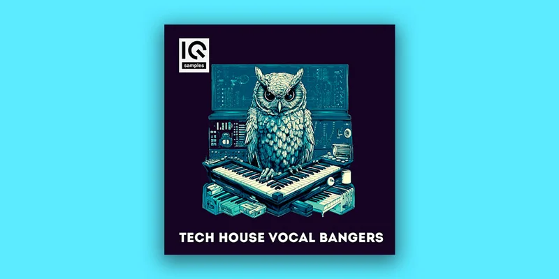 IQ Samples Tech House Vocal Bangers interface
