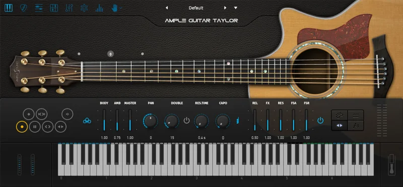 Ample Sound Ample Guitar T interface